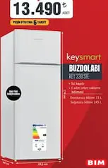KEYSMART BUZDOLABI KEY 330 STE